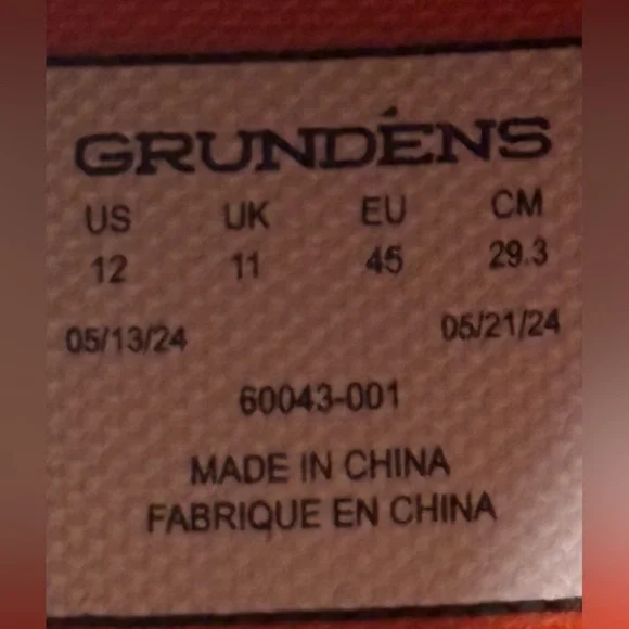 Grundéns Deck Boss Ankle Boots Black Waterproof Fleece Lined Men’s 12 - Picture 6 of 9